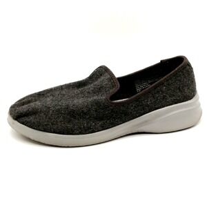 JSport by Jambu Shoes Womens Robin Wool Gray 10 Walking Sneakers Memory Foam